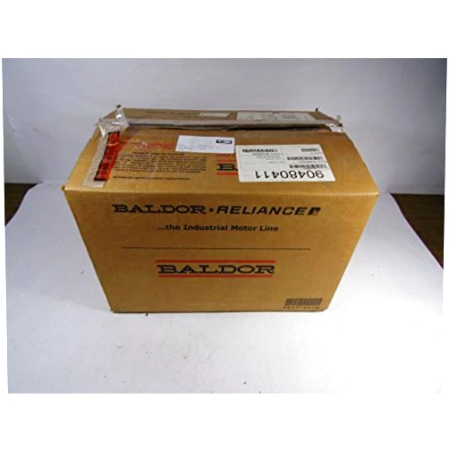 Baldor Electric, VUHM3542-5.75HP, 1725RPM, 3PH, 575V, 56C Frame, C-Face Flange, Footless, TEFC, Brake Motor