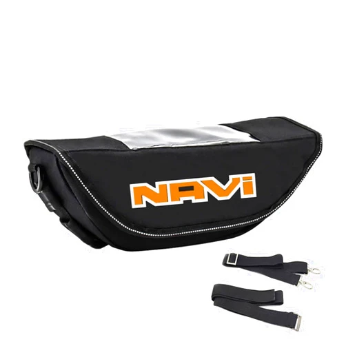BERULL For Honda NAVI 110 COLSRS NAVI110 Motorcycle Accessory Waterproof And Dustproof Handlebar Storage Bag Navigation Bag (Color : LOGO 6)