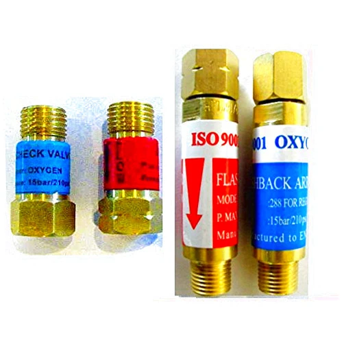 Devardi Glass Oxygen & Acetylene/Propane Flashback Arrestor & Check Valve Sets