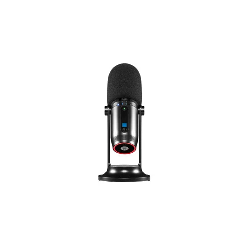 THRONMAX MDRILL ONE PRO (M2PB) - USB Condenser Microphone - VERTIGAIN Technology & 16-bit/48KHz Audio Recording - Jet Black