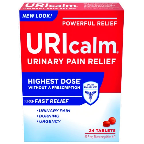 Uricalm Max - Maximum Strength - Prompt Relief of UTI Pain, Burning, Urgency & Increased Frequency - 24 Count