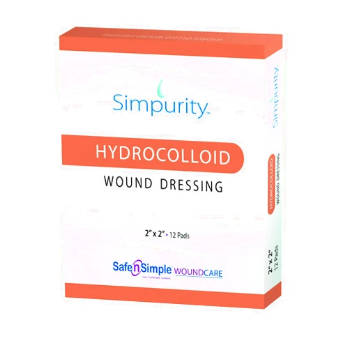 Safe n' Simple Simpurity Hydrocolloid Wound Dressing, 2