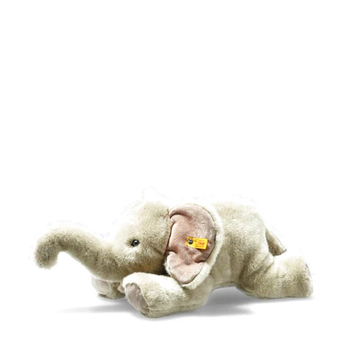 Steiff Heavenly Hugs Trampili Elephant, Silver Birch Grey, Premium Collectible Plush Medium