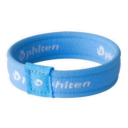 Phiten Titanium Classic Bracelet - Lightweight Elastic Sport Wristband with Aqua-Titanium Technology for Alternative Healing - Power Elastomer Core with Micro Titanium Spheres