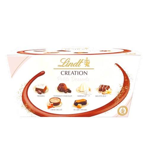 Lindt Creation Dessert, Assorted Chocolate Candy Gift Box, 18 Pieces