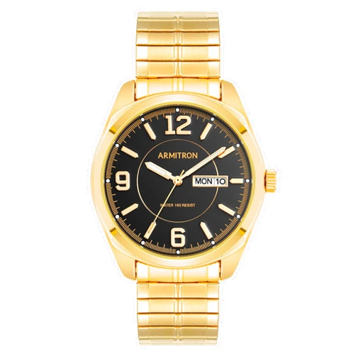 Armitron Men's Day-Date Function Expansion Band Watch, 20-4591