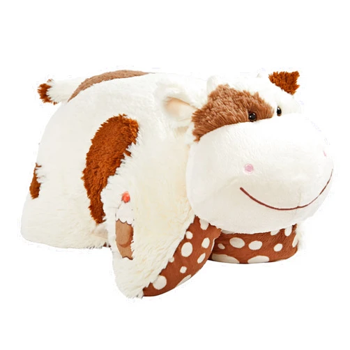 Pillow Pets Sweet Scented Chocolate Cow Stuffed Animal Plush Toy