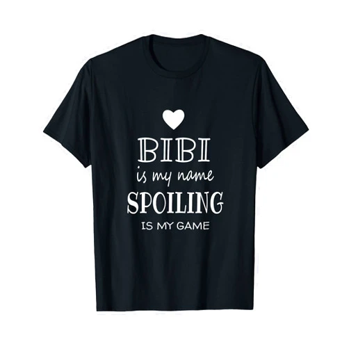 Bibi Christmas Birthday Mother's Day Present Bibi Is My Name Funny Graphic Gifts for Bibi Grandma T-Shirt
