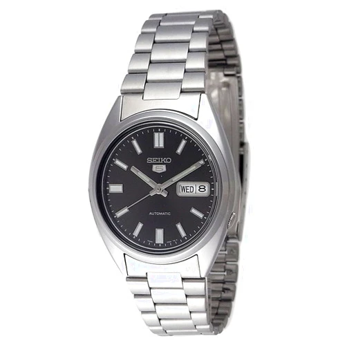 Seiko Mens Analogue Automatic Watch with Stainless Steel Strap SNXS79K1, Bracelet