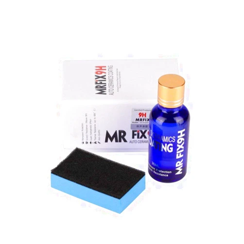 Malcm High Gloss Ceramic Car Coating Kit, Anti-scratch Car Polish Exterior Care Paint Sealant 9H Hardness 30ML (1Pcs)