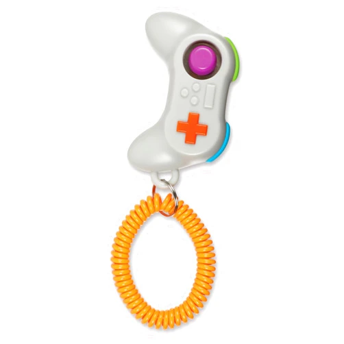 Brightkins Smarty Pooch Gamepad Training Clicker - Dog Training Clickers
