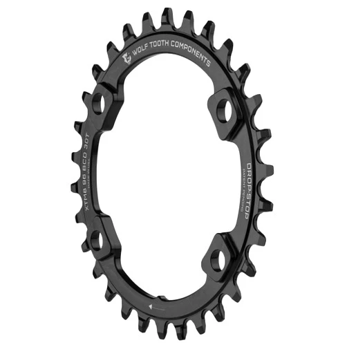 Wolf Tooth 96BCD Drop Stop Chainring for 11-Speed Shimano XT and XTR Cranks (36t, for M8000 XT)