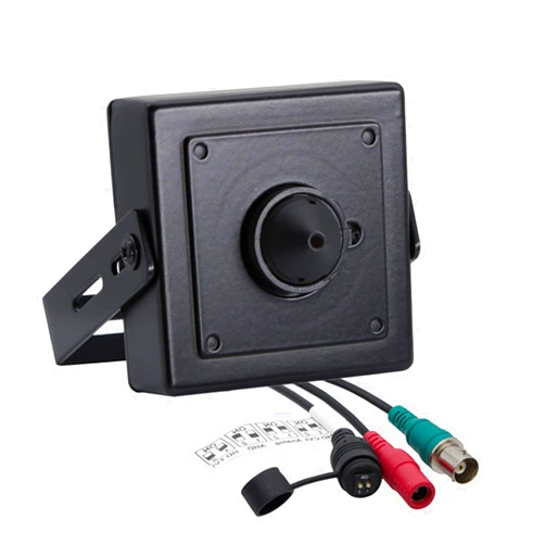 Evertech 1080p HD 4in1 AHD TVI CVI, Analog Indoor Mini Hidden Camera with Wide Angle Pinhole Lens