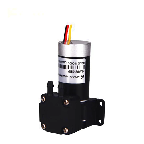K KAMOER Kamoer KLVP3 Small Diaphragm Pump 12V Brushless Motor High Precision air Pump high Flow Vacuum Pump 120L/H (12V, High Performance brushless Motor（6000 Hours）)