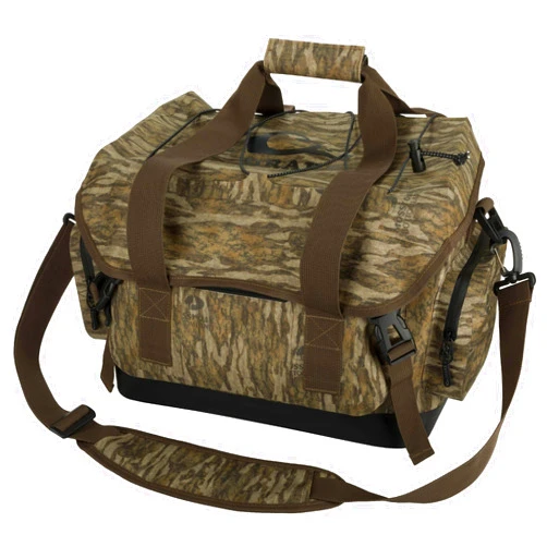 Drake Waterfowl HND Blind Bag - Duck Hunting Camo Waterproof Blind Gear Bag w/Multiple Interior Pockets & Adjustable Shoulder Padded Strap
