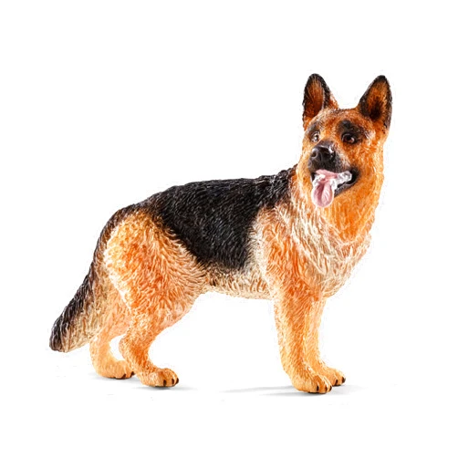 Schleich Farm World, Realistic Animal Toys for Boys and Girls, German Shepherd Dog Toy Figurine, Ages 3+
