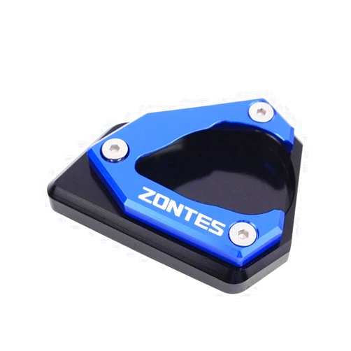DARDDI Motorcycle Side Stand Enlarge for Sh&engshi 310R X T ZT310T 310X 310V Motorbike Accessories Kickstand Sidestand Stand Extension Enlarger Pad The