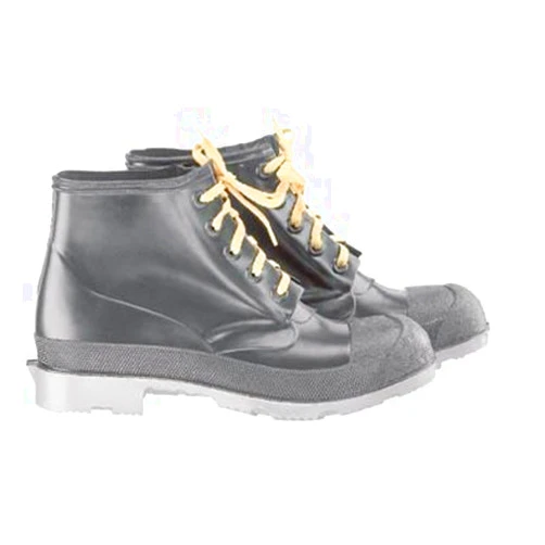 Bata Shoe 86104-11 Onguard Industries Size 11 Black 6'' Polyblend PVC And Polyurethane Chemical Resistant Workshoes With Cleated Outsole, Steel Toe And Removable Insole, 15.34 fl. oz., 6