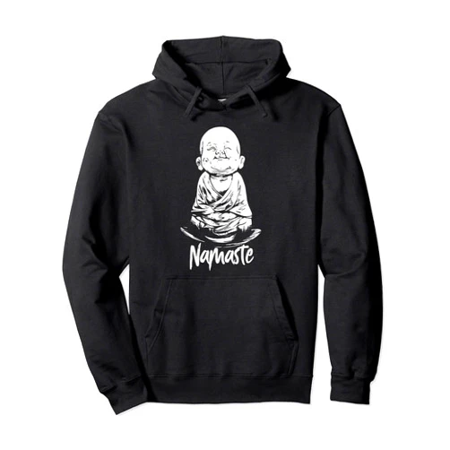 Chilling Nation Good Vibe and Positive Tees Namaslay shirt Namaste t-shirt Meditate Buddha Yoga Om Shirt Pullover Hoodie