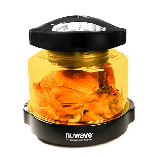 NuWave Pro Plus Oven, 16 x 15.5 x 12.3 inches, Black, Gold