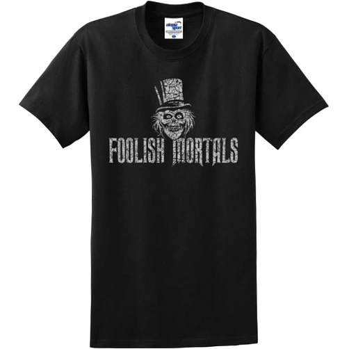 Utopia Sport Foolish Mortals Haunted Mansion Unisex T-Shirt (S-5X)