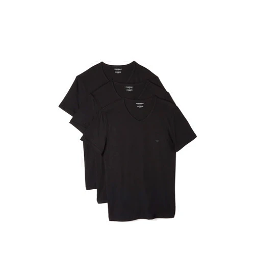 Emporio Armani Men's 3-Pack Regular Fit V-Neck Undershirt
