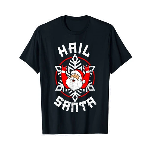 Hail Santa shirt Funny Santa Claus Christmas T-Shirt