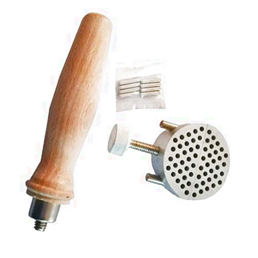 PRAZTECH® Universal Work Holder Peg Clamp Jewelers Hand Held Vise Jewelry Engraving Tool