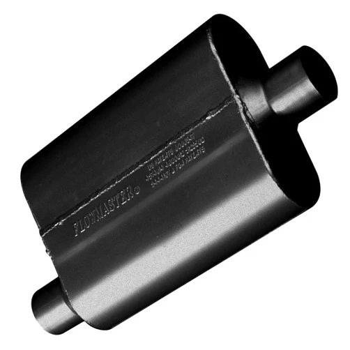 Flowmaster 42441 40 Series Muffler - 2.25 Offset IN / 2.25 Center OUT - Aggressive Sound by Flowmaster