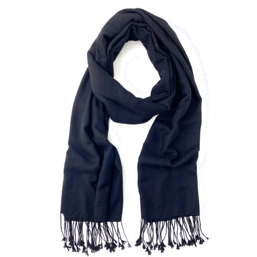 The Pashmina Pure Cashmere Pashmina Wrap 2 Ply Solid Colors