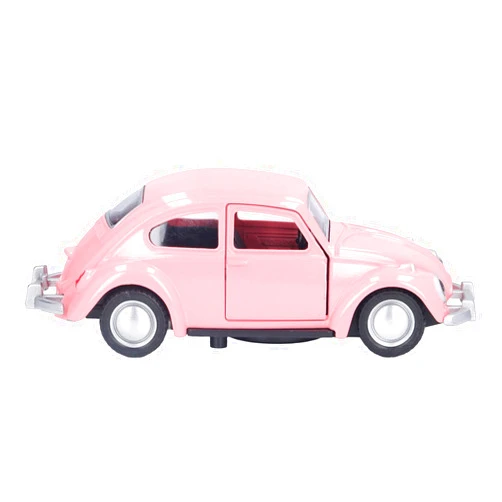 Dilwe 1:36 Diecast Metal Car, 3 Colors, Model Vintage Pull Back Car Toy Vehicle Collection for Kids (Dark)