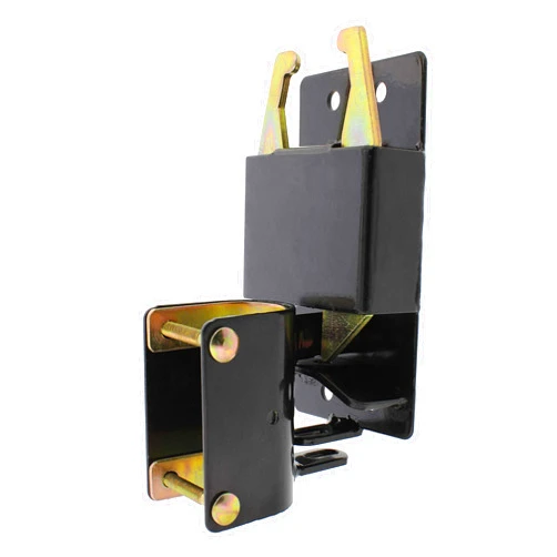 Rural365 Farm Gate Latch 2 Way Gate Latch - Black Two Way Gate Latch Livestock Cattle Gate for Horse Corrals, Ranches