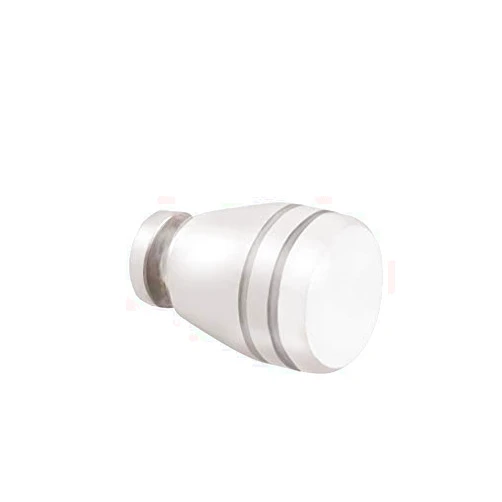 Brixwell KDSMSA Deluxe Series Glass Door Knob Single Mount Satine