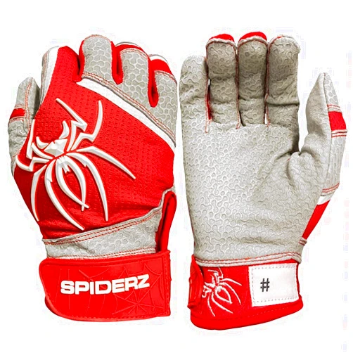 Spiderz PRO Adult Baseball/Softball Batting Gloves
