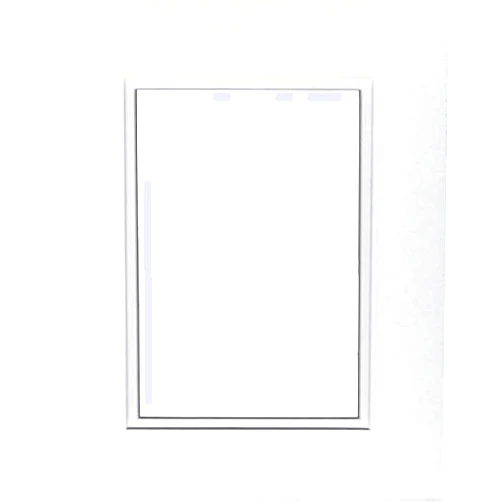 Woodburn's Stencil Shop Pack of (2) 22x28 Double Acid Free White Core Picture Mats Cut for 18x24 Pictures in White and White