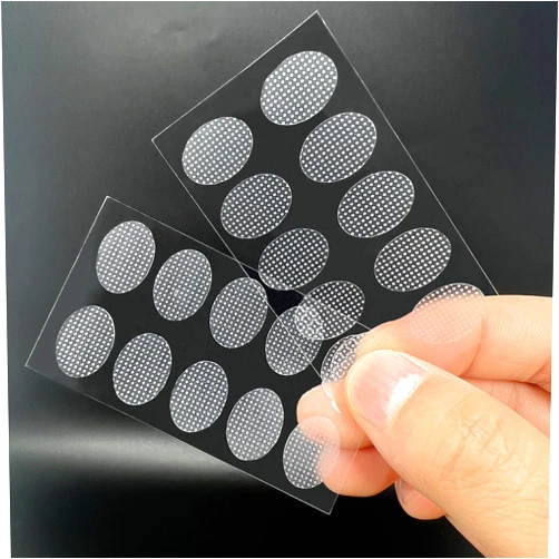B.N.D TOP BND TOP Miracle Earlobe Ear Lobe Support Patches for Earrings Clear Patches, Ear Care Products for Droopy Ears, Torn or Stretched Ear Piercing 70 Patch Count