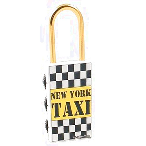 Gift House NY Taxi Combination Lock