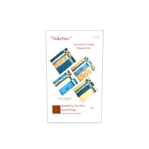 QuiltWoman.com Take Four pattern