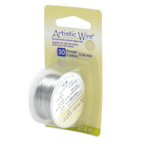 Artistic Wire 30 Gauge Stainless Steel Craft Jewelry Wrapping Wire Wire, 30 yd