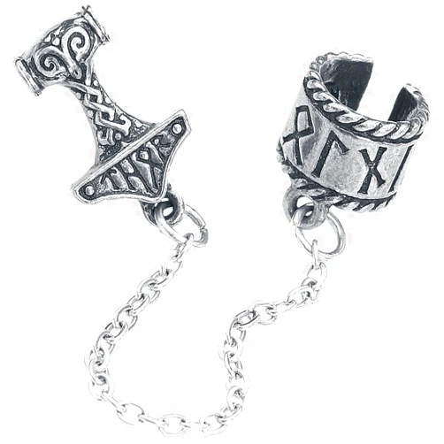 Alchemy Thor Donner Earcuff by Alchemy Gothic, England