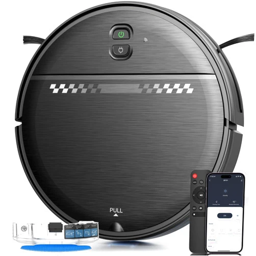 ZC WAS Robot Vacuum and Mop for Pet Hair