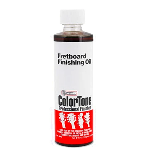 ColorTone Fretboard Oil, Bridge Finishing Oil, 8-Ounce Bottle | Cleans, Preserves, And Beautifies Fingerboards And Bridges, Leaving A Smooth Non-sticky Feel!