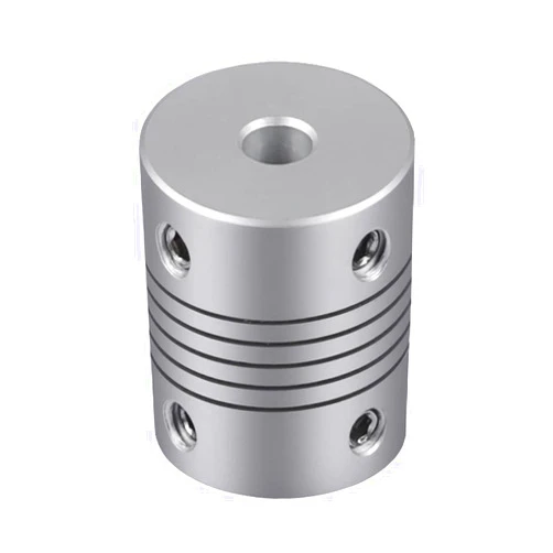 Sinoblu 5mm to 8mm Shaft Coupling 30mm Length 25mm Diameter Shaft Coupler Aluminum Alloy Flexible Beam Coupling for 3D Printer CNC Machine DIY Encoder