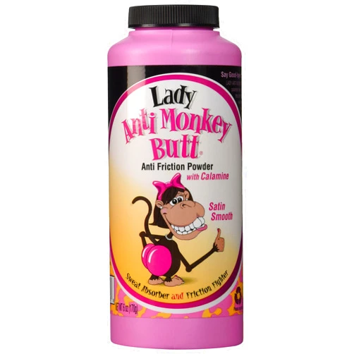 Anti Monkey Butt Lady Anti-Monkey Butt Powder with Cornstartch - Net Wt. 6 oz.[Health and Beauty] [Misc.]