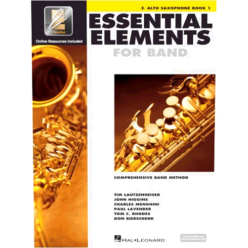 Hal Leonard Corp. Essential Elements Band with EEi: Eb Alto Saxophone, Book 1
