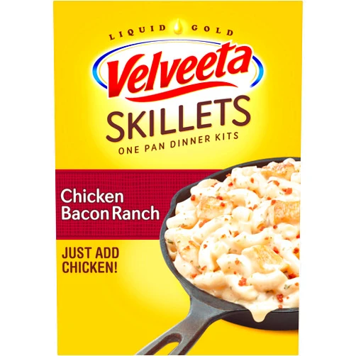 Velveeta Skillets Cheesy Bacon Ranch Dinner Kit (11.5 oz Box)