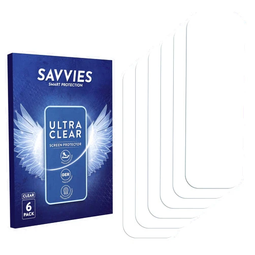 Savvies Screen Protector compatible with MP MPAD PCASE C28 Wireless Transmitter Receiver Protection Film Clear 6-Pack