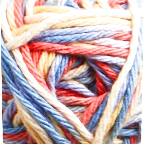 Village Yarn Craft Cotton Cone Solid Knit Afghan Kit