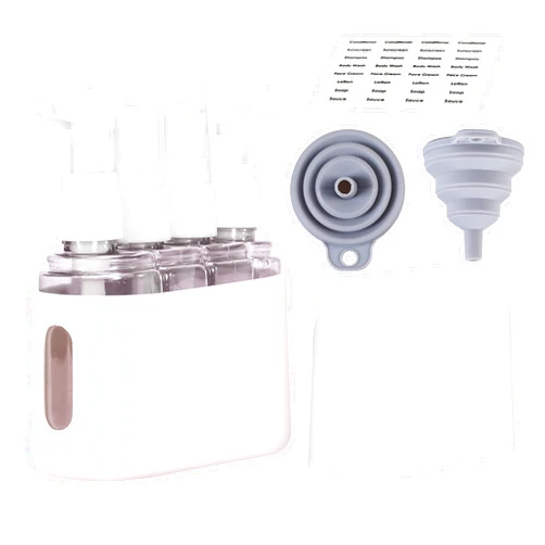 Bpluma Travel Bottles, Leak Proof Containers For Toiletries TSA Approved Airplane Accessories Kits For Liquid With Labels