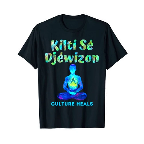 Saint Lucia Creole Day 2022 Kilti Sé Djéwizon St. Lucia Creole Day 2022 Culture Theme T-Shirt